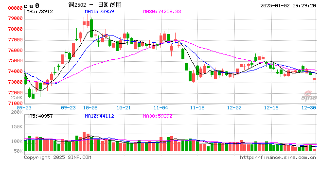 光大期货：1月2日有色金属日报